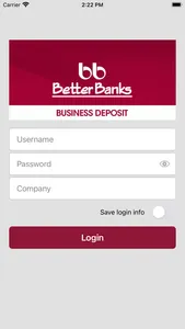 Better Banks Business Deposit screenshot 0