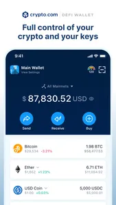 Crypto.com l DeFi Wallet screenshot 0