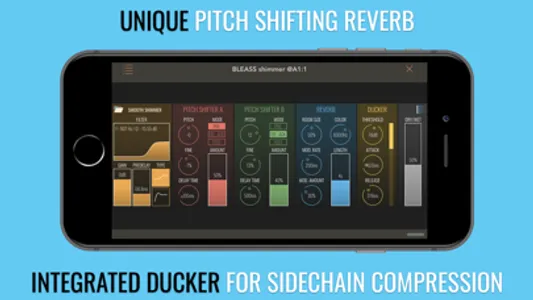 BLEASS Shimmer AUv3 plugin screenshot 0