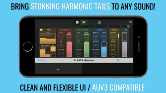 BLEASS Shimmer AUv3 plugin screenshot 1