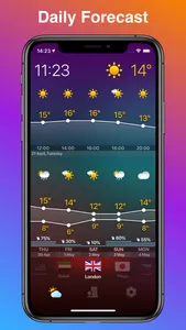 WEATHERCAST 24 local forecast screenshot 1