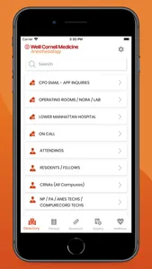 Anes Dept App screenshot 1