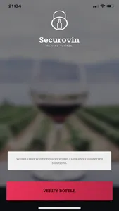 Securovin Wine Verification screenshot 0