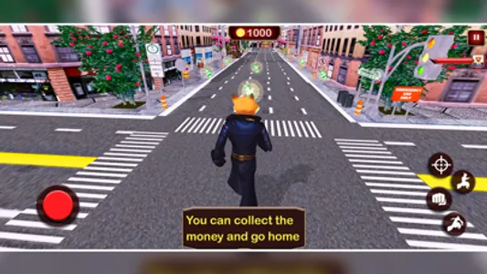 Superhero Squirrel Crime Games screenshot 1