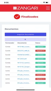 Zangari Documento screenshot 0