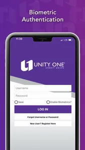 Unity One Credit Union screenshot 0