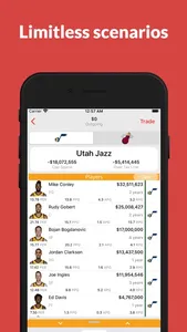 NBA Swap: NBA Trade Machine screenshot 1