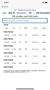 NPNorms screenshot 5