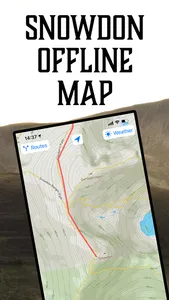 Mount Snowdon Offline Map screenshot 0