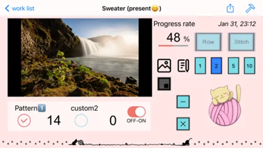 Knit2 - knitting counter screenshot 3