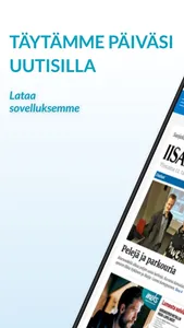 Iisalmen Sanomat, päivän lehti screenshot 0