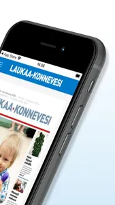 Laukaa-Konnevesi, päivän lehti screenshot 1