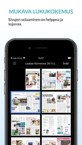 Laukaa-Konnevesi, päivän lehti screenshot 3
