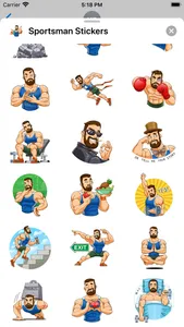 Sportsman Stickers screenshot 2