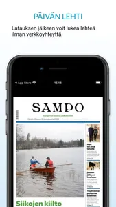 Sampo, päivän lehti screenshot 2