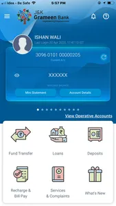 JKGB m-Bank screenshot 3