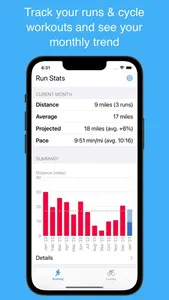 Run & Cycle Stats screenshot 0