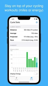 Run & Cycle Stats screenshot 1