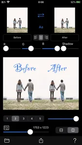 Before->After screenshot 1