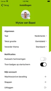 Revalidatieapp Roessingh screenshot 2