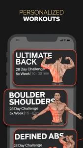 Muscle Man Home & Gym Workout screenshot 2