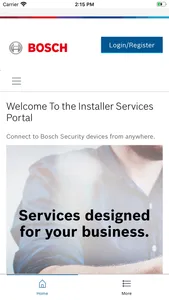 Bosch Installer Services screenshot 0