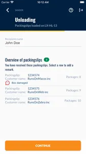 Demo proof of delivery screenshot 7