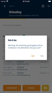Demo proof of delivery screenshot 9
