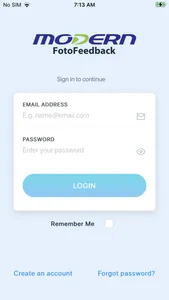 Modern FotoFeedback screenshot 0