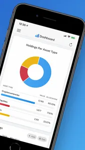 Dashboard - Portfolio Tracker screenshot 1