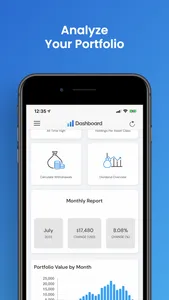 Dashboard - Portfolio Tracker screenshot 2