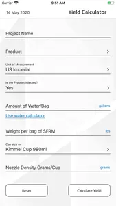 Monokote® Yield Calc screenshot 3