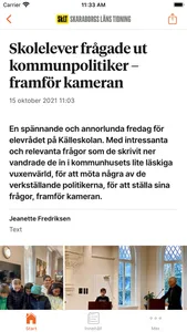 Skaraborgs Läns Tidningsapp screenshot 1