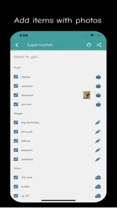 ListSaver: Shopping list saver screenshot 2