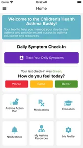 Children's Health Asthma Buddy screenshot 0