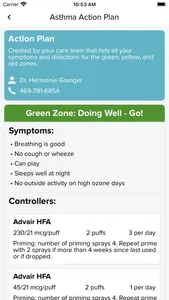 Children's Health Asthma Buddy screenshot 5