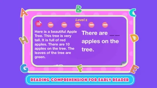 English Comprehension For Kids screenshot 1