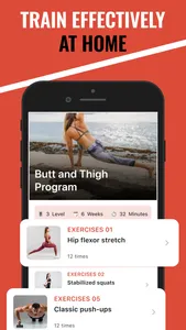 HomeFit Workouts: Lose Weight screenshot 4