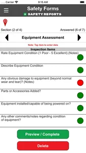 Safety Reports Forms App screenshot 3