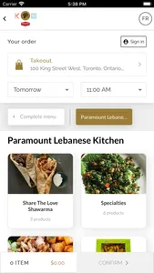 Paramount Fine Foods screenshot 2