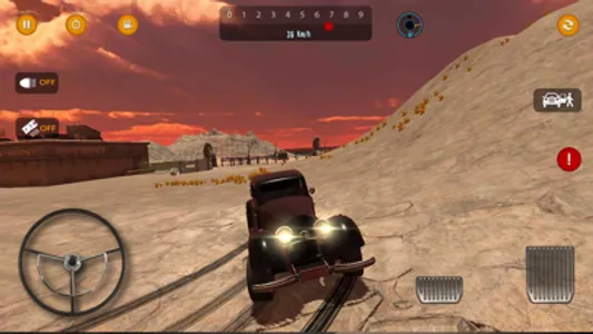 Retro Car Simulator screenshot 1