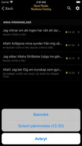 Hisnul Muslim (Svenska) screenshot 8