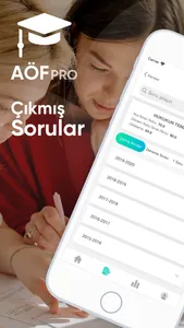 AÖF Pro - Çıkmış Sorular Plus screenshot 0