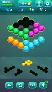 Hexa Gems Puzzle screenshot 5