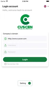 Cuscen ERP screenshot 0