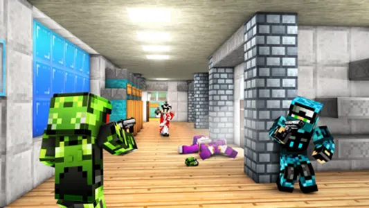 Block Guns: Online Shooter 3D screenshot 2