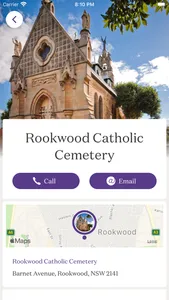 Catholic Cemeteries Sydney screenshot 1