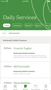 Catholic Cemeteries Sydney screenshot 5