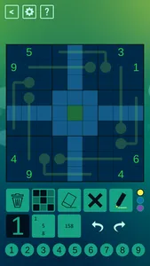 Thermo Sudoku screenshot 2