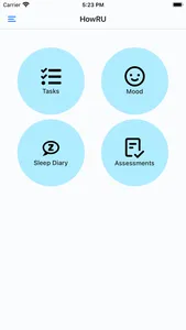HowRU Today screenshot 1